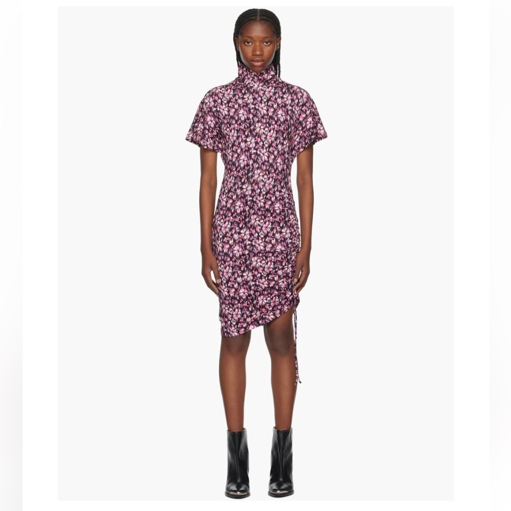 Isabel Marant Étoile Pink Lya Minidress
